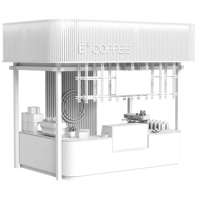 Coffee point in the mall — Descargar