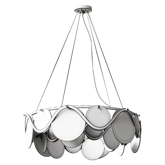 Chandelier Chandelier Bogates Galicia 354/6 Lamp — Descargar