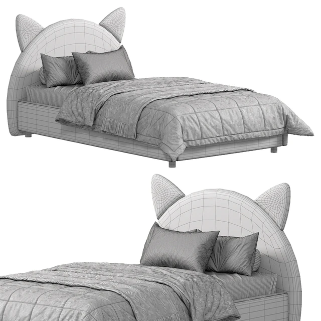Faina Kitty cameo bed — Скачать