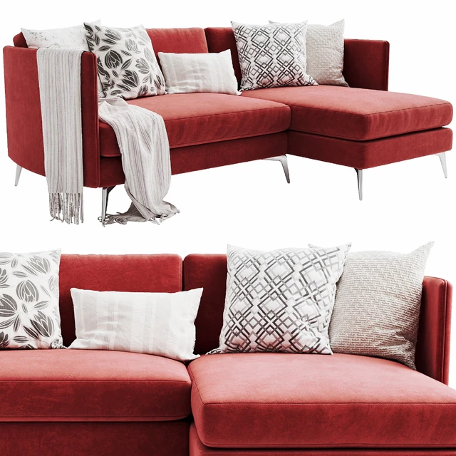 Boconcept OSaka 4 Chaise Lounge — Скачать