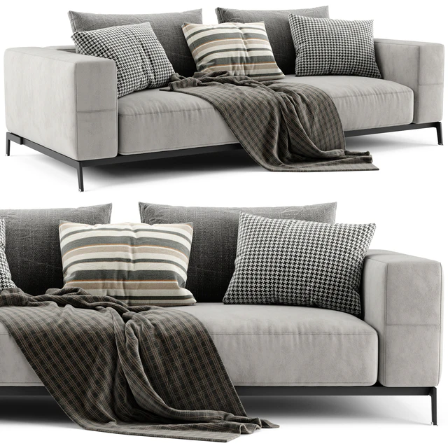Flexform Ettore 2 Seats Sofa — Descargar