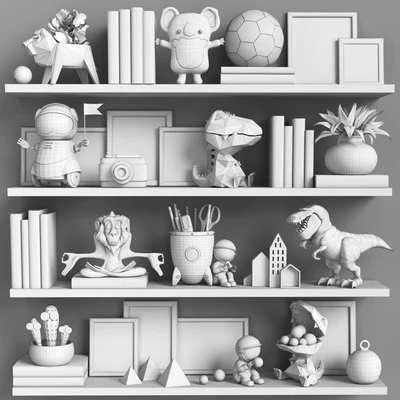 Toys and furniture set 115 — Ver 4