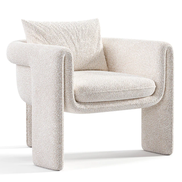 Floria velvet chair — Скачать