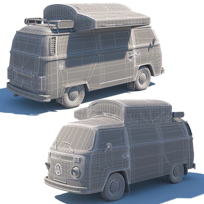 Street coffee car Volkswagen — Ver 3