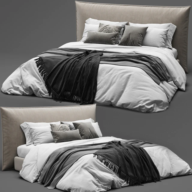 BoConcept Gent Bed - Scandinavian Set — Скачать
