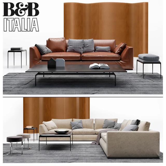 B&B Italia Диван Richard — Скачать