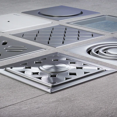 Grilles for shower drainage .. — Ver 2