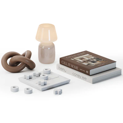 Coffee table decor 04 — Ver 4