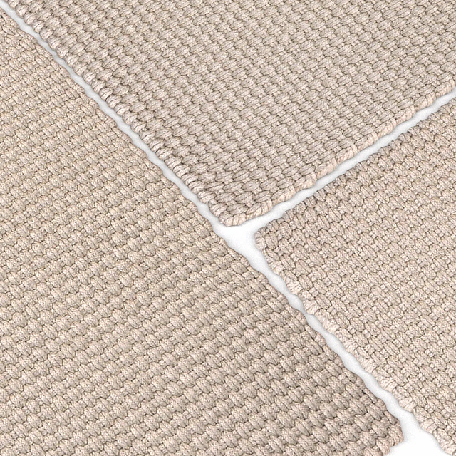 Ковер Dash&Albert Rope Platinum Rug — Скачать