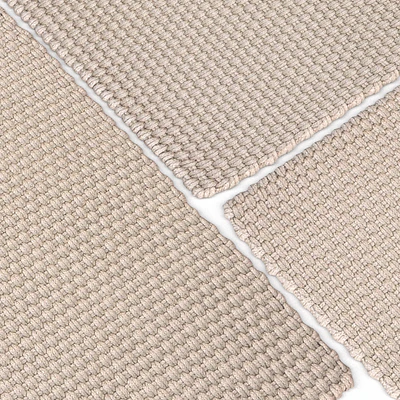 Ковер Dash&Albert Rope Platinum Rug — Вид 3