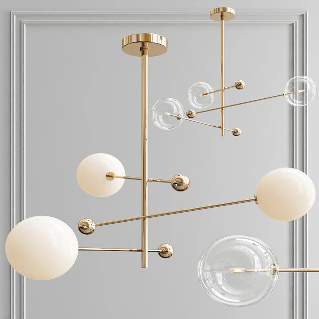 RD15 3 Arm Chandelier — Descargar