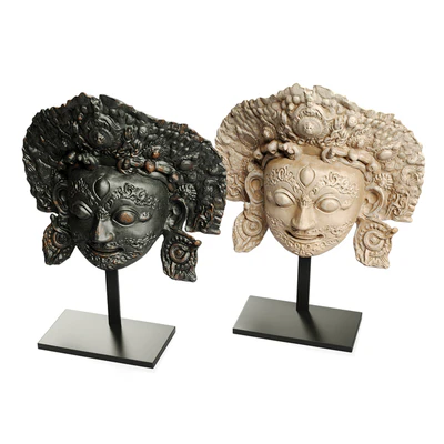 Bhairava face mask sculpture — Вид 5