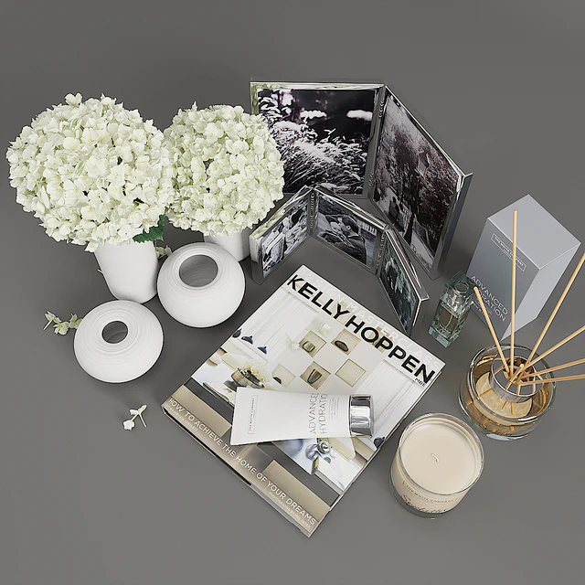 Decorative set with hydrangea — Descargar