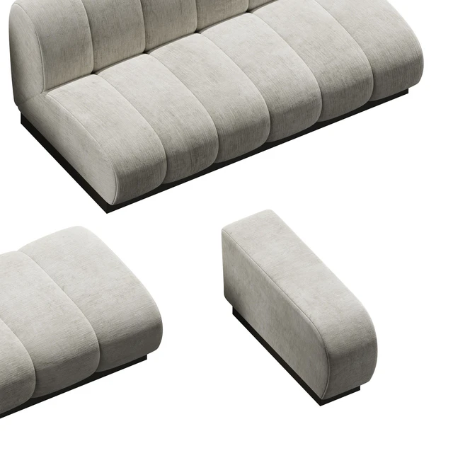 Коллекция диванов Biscuit Sectional от Vladimir Kagan — Скачать