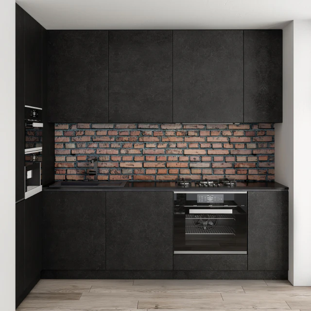 Kitchen Modern Brick Wall — Descargar