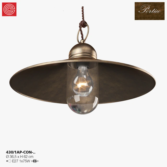 Bra Cremasco illuminazione, Portico art.430 — Descargar
