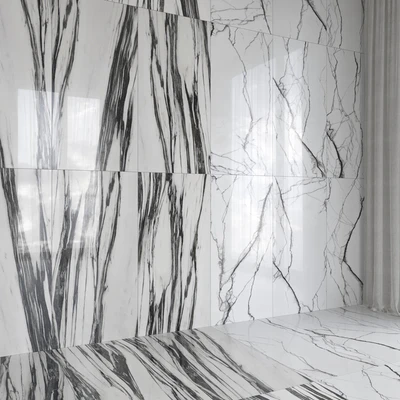 Architectural Design Floorgres B and W Marble miniset — Ver 5