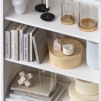 Idanäs Ikea Open cabinet with glass doors — Ver 4