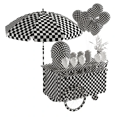 Cotton candy cart — Вид 3