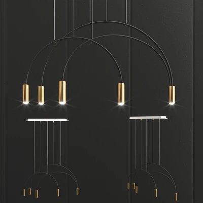 Collection of new minimalist chandelier 6 — Ver 5
