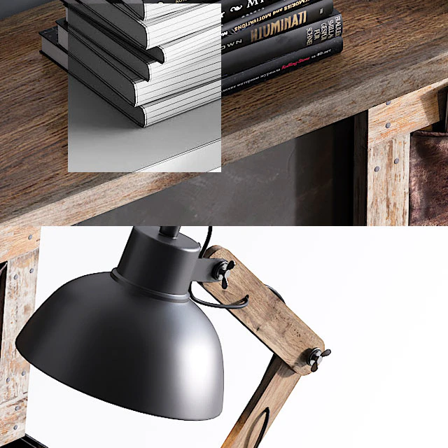Work desk | Loft set — Descargar