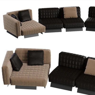Minotti TWIGGY Modular Sofa 05 — Ver 5