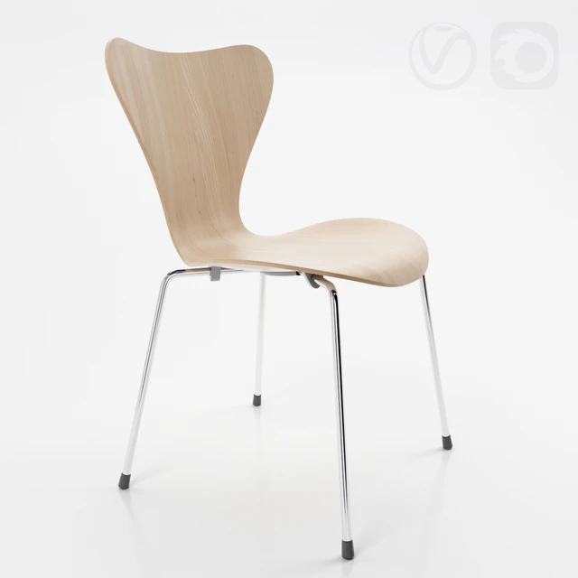 Fritz Hansen Series 7 3107 — Скачать