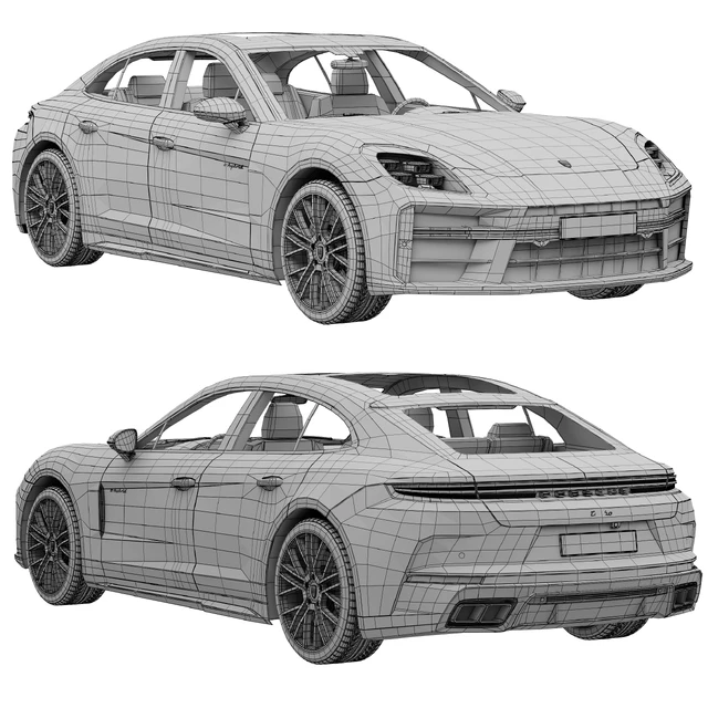 Porsche Panamera Turbo E-Hybrid 2024 — Скачать