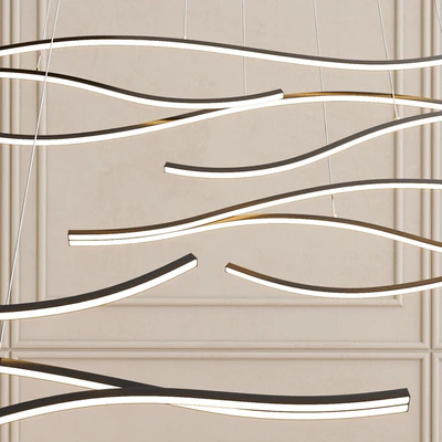 Minimalist Luxe Chandelier 09 — Ver 4