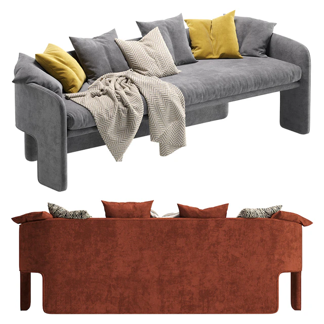 Sofa milo baughman — Descargar