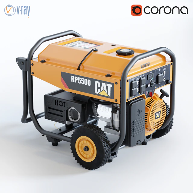 Portable generator CAT RP 5500 — Descargar