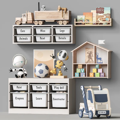 Toys and furniture set 108 — Ver 4