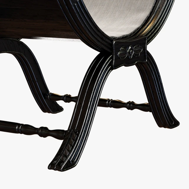 Restoration Hardware 18TH C. NEOCLASSICAL UPHOLSTERED STOOL — Скачать