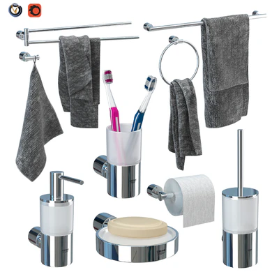 Набор аксессуаров GROHE Atrio New (9 шт.) — Вид 1