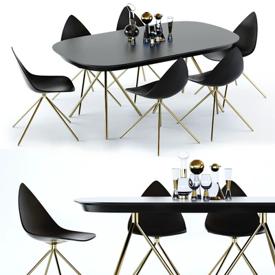 BoConcept Ottawa Table and Chair — Вид 1