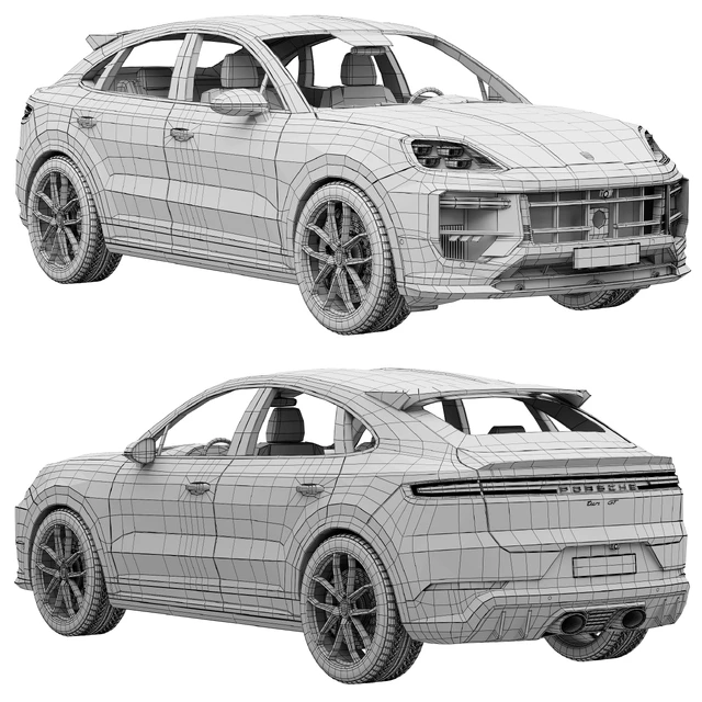 Porsche Cayenne Turbo GT 2024 — Descargar