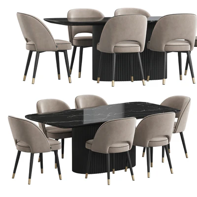 Cazarina Marvani Cliff Dining set — Ver 1