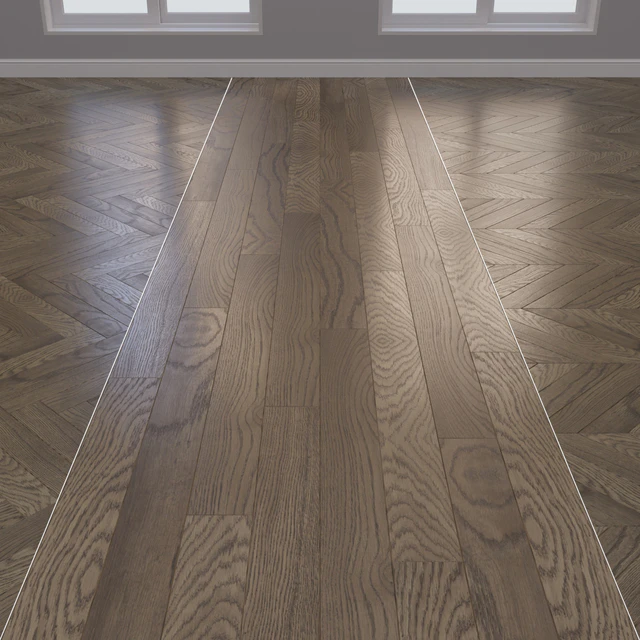 Parquet Oak 2 types layout Christmas tree, chevron and linear setduo17 — Descargar