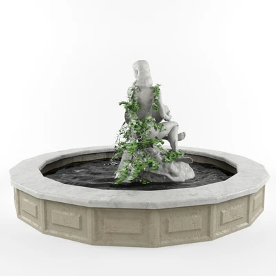 Fountain "Wood Nymph" — Ver 2