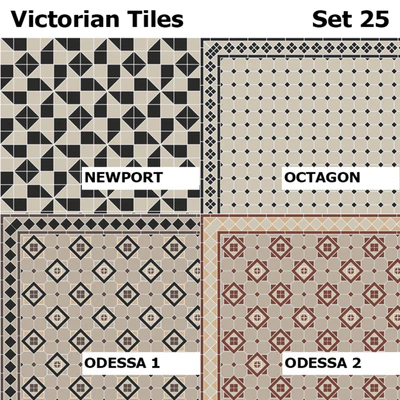 Topcer Victorian Tiles Set 25 — descargar