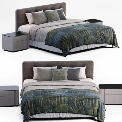 Minotti Bed Andersen — Вид 1