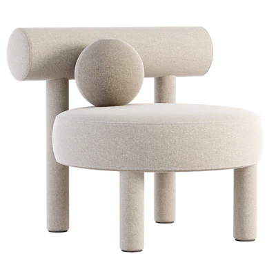 Boucle gropius chair — Ver 1