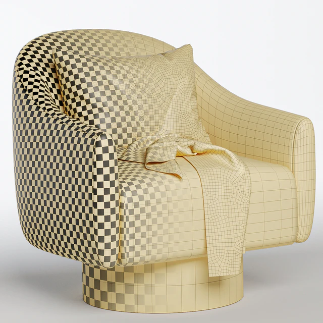 Laskasas Donald Armchair — Скачать