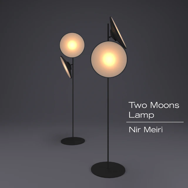 Two moon lamp — Скачать
