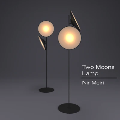 Two moon lamp — Вид 1