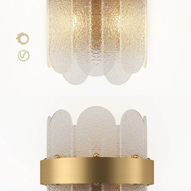 Sconce Blount Raised Wall Lamp, Blount Smokey Wall Lamp, Loft Concept — Descargar