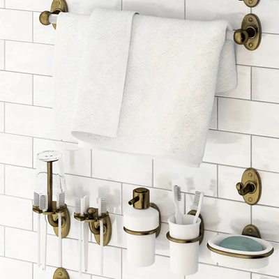Bathroom accessories Nanzaquatic. Collections: Georgian Roped, Adam Oval, Empire. — Ver 3
