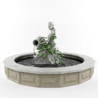 Fountain "Wood Nymph" — Ver 3