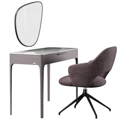 Mara dressing table Roma Furman armchair — Ver 3