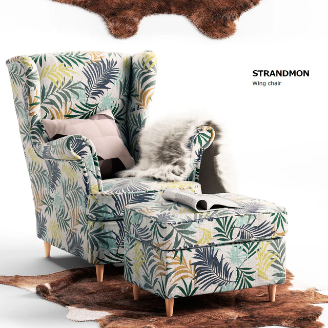 chair Strandmon Ikea / кресло СТРАНДМОН Икеа — Скачать